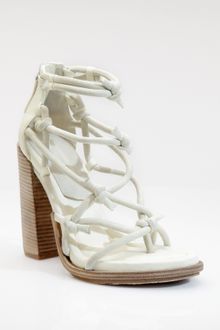 Alexander Wang Suede & Leather Knotted Sandals - Lyst