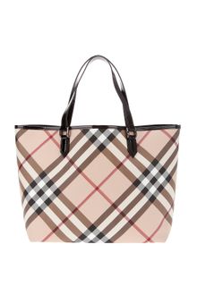 Burberry Nova Check Tote Bag - Lyst