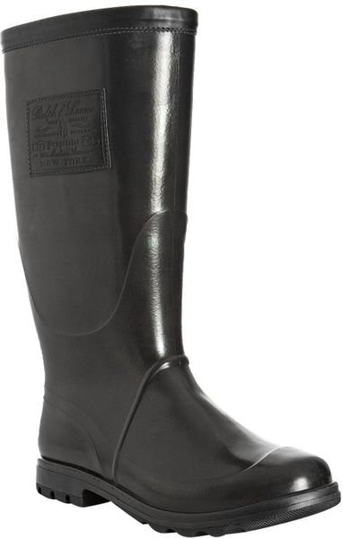 ralph lauren rubber boots