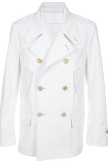 Yves Saint Laurent Double Breasted Jacket - Lyst