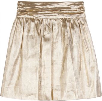 Elizabeth And James Havana Gold Skirt - Lyst