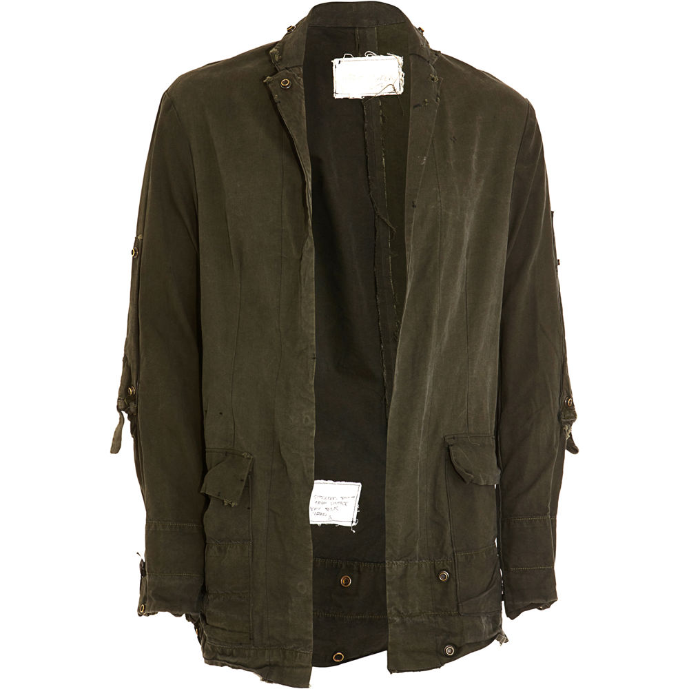 Greg Lauren Army Tent Jacket in Green for Men (charcoal) Lyst