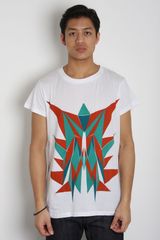 Humor Geometric Print T Shirt
