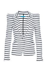 Alice + Olivia Striped Blazer
