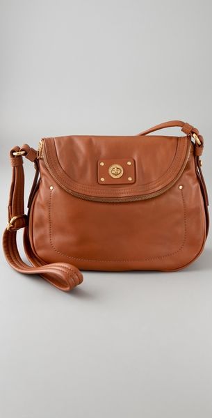 marc jacobs lock that leather messenger bag