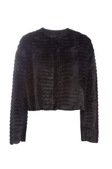 Lanvin Goat Fur Jacket - Lyst