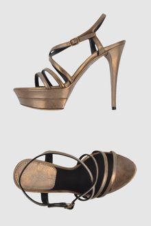 Donna Karan New York Platform Sandals - Lyst