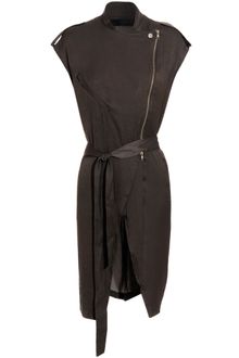 Haider Ackermann Brushed Satin Long Sleeveless Jacket - Lyst