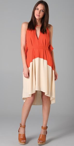Marc By Marc Jacobs Colorblock Cdc Dress - Lyst