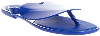 Melissa + Vivienne Westwood Rubber Flip Flop - Lyst