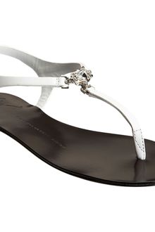 Giuseppe Zanotti Jeweled Thong Sandal - Lyst