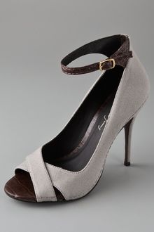 Elizabeth And James Lyla Open Toe Pumps - Lyst