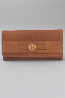 Tory Burch Audra Envelope Continental Wallet - Lyst