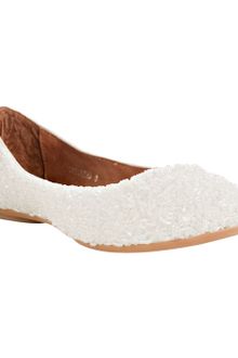 Jeffrey Campbell White Beaded Sprinkles Flats - Lyst