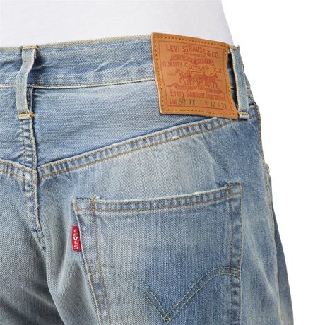 brown levis 501