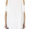 Givenchy Printed Cut Out Tshirt in White - Lyst