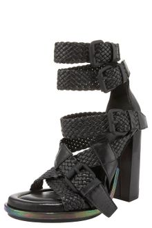 Alexander Wang Petra Braid-strap Sandal - Lyst