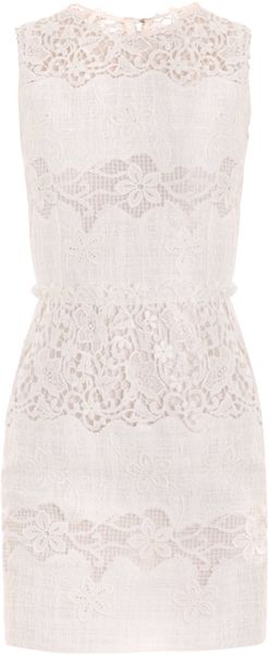 Dolce & Gabbana Short Shift Dress - Lyst