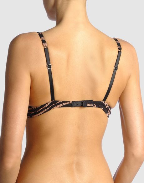 Miss Sixty Bra in Black - Lyst