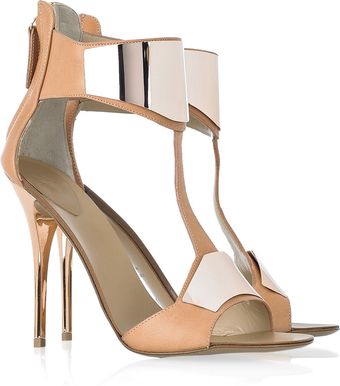 Giuseppe Zanotti Henry Leather T-bar Sandals - Lyst