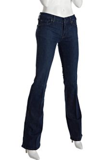7 For All Mankind Dark Wash Stretch A Pocket Flare Leg Jeans - Lyst