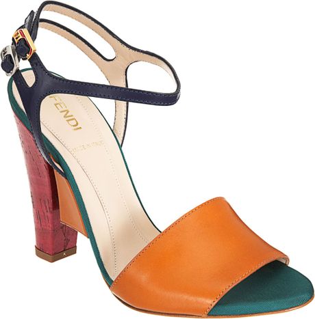 Fendi Multicolor Sandal in Multicolor (multi)
