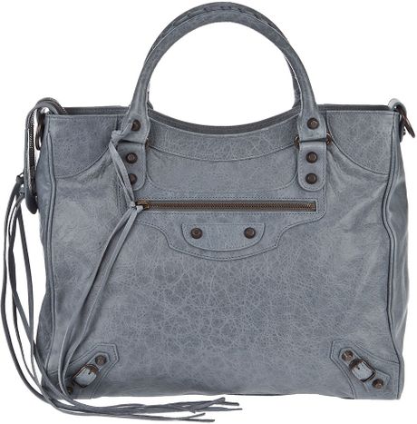 Balenciaga Velo Bag in Gray (grey) - Lyst