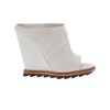 Camilla Skovgaard Wedge Mule in White (ash) - Lyst