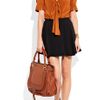Chloé Marcie Large Leather Tote in Brown (gold) - Lyst