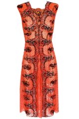 Christopher Kane Hand-beaded Lace Dress