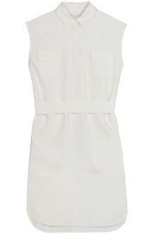 Giambattista Valli Belted Silk Dress - Lyst