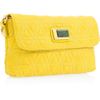Marc By Marc Jacobs Cosmo Quilted Leather Shoulder Bag in Yellow - Lyst