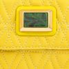 Marc By Marc Jacobs Cosmo Quilted Leather Shoulder Bag in Yellow - Lyst