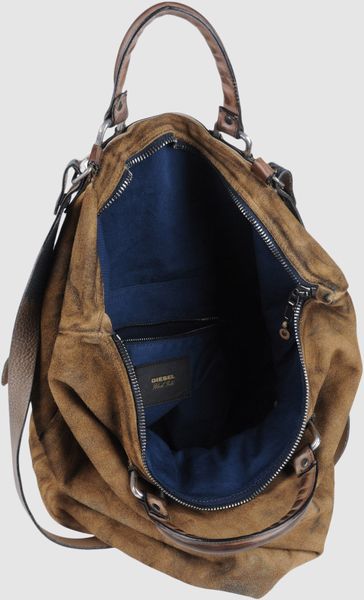 diesel bag gold