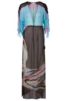 Diane Von Furstenberg Melli Printed Kaftan - Lyst