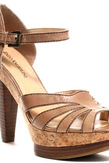 Enzo Angiolini Winit Heel - Natural Leather - Lyst
