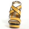 L.a.m.b. Gypsy Heel  Yellow in Yellow - Lyst