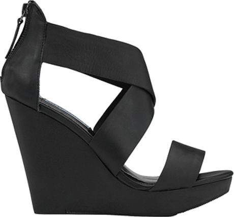 womens black designer slides