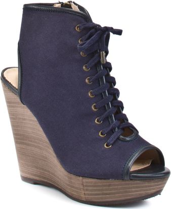 Steve Madden Treppidd – Navy Fabric - Lyst