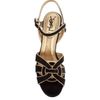 Yves Saint Laurent Tribute Sandal in Black - Lyst