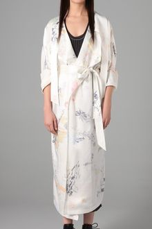 Alexander Wang Doodle Print Trench Coat - Lyst