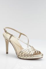 Cole Haan Metallic Leather Sandals