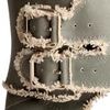 Laurence Dacade Sandal W Buckles and Heel in Green (grey) - Lyst