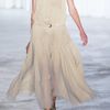 Preen Gatsby Pleated Silkgeorgette Dress in Beige (cream) - Lyst