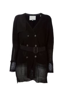 3.1 Phillip Lim Double Breasted Cardigan - Lyst