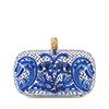 Emilio Pucci Embroidered Of Pearls and Stones Canvas Clutch in White (gold) - Lyst