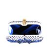 Emilio Pucci Embroidered Of Pearls and Stones Canvas Clutch in White (gold) - Lyst