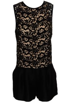 3.1 Phillip Lim Lace Playsuit - Lyst