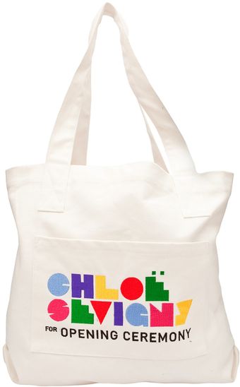 Chloë Sevigny For Opening Ceremony Large Tote - Lyst