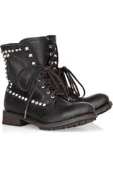 Ash Stud-embellished Leather Boots